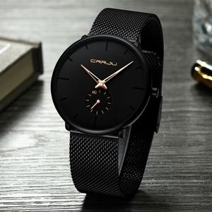 Top Brand Luxury Watches Men StainlessSteel Quartz